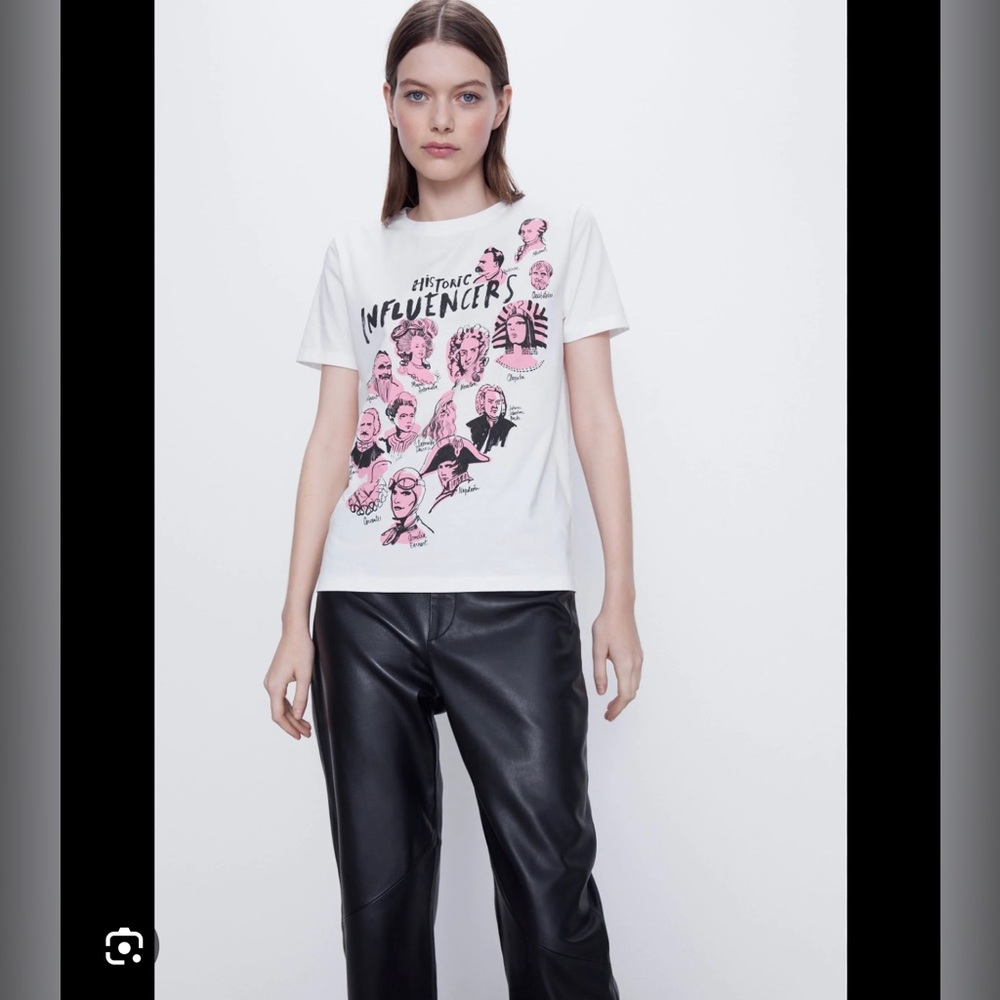 ZARA ‘HISTORIC INFLUENCER’ TEE